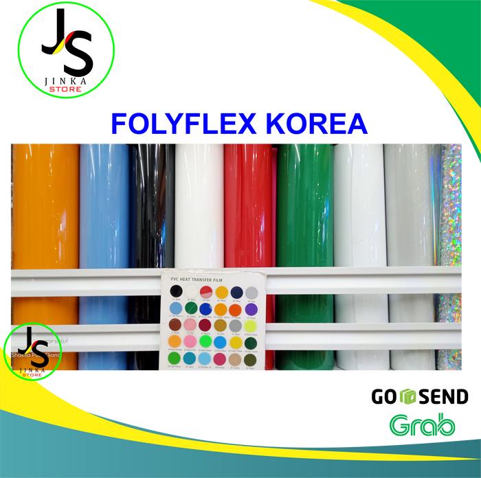 Gambar Polyflex Korea PVC / Flex Pvc Korea ( Meteran ) - 1 roll no 1-15 dari Jinka Store Indonesia undefined Tokopedia