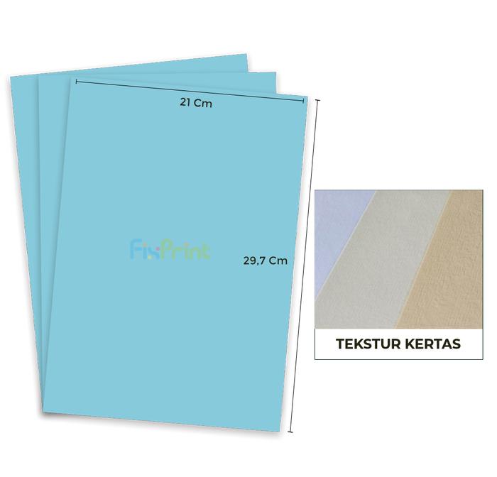 Gambar Kertas Concorde A4 90 gr 1pack isi 20 Lembar 210mm x 297mm Paper Hijau - Biru, 10 LEMBAR dari FixPrint Plus Kota Administrasi Jakarta Pusat Tokopedia