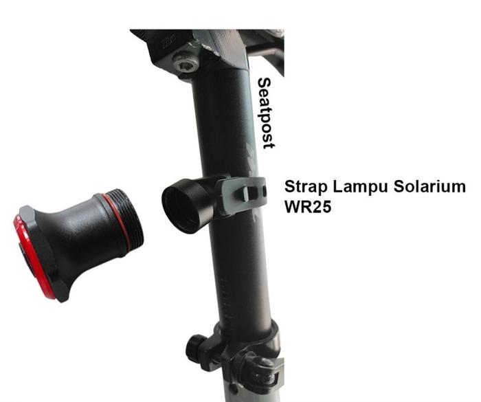 Gambar MXL Solarium Lampu Belakang Sepeda WR25P Rear Light Bike 100 Lumens - Seatpost dari MXL Sports Indonesia Kota Administrasi Jakarta Selatan Tokopedia