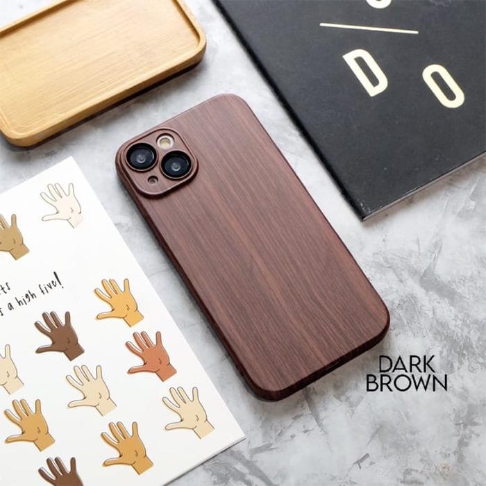 Gambar LIQUID SQUARE OAK WOOD CASE iPhone 7 8 Plus XR XS 11 Pro Max SE 2020 - Dark Brown, 7 / 8 SE 2020 dari Musasho id undefined Tokopedia