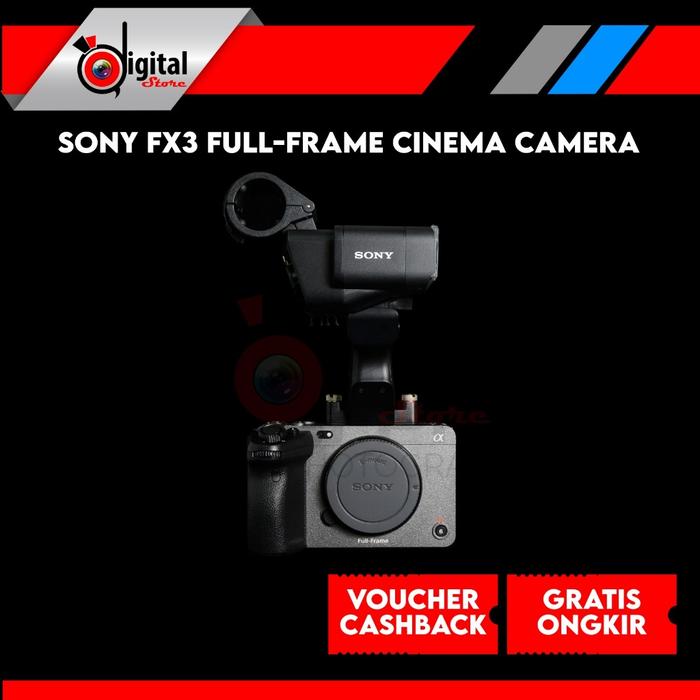Jual Sony FX3 Full-frame Cinema Line Body Only Sony FX3 CInema
