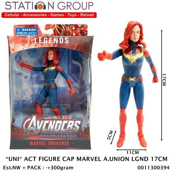 Gambar ACTION FIGURE CAPTAIN AMERICA AVENGER UNION LEGEND MARVEL UNIVERSE - C MARVEL WOMEN dari Station Group 2 undefined Tokopedia