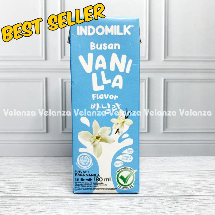 Gambar Susu UHT Indomilk 190 ml Rasa Vanila/Coklat/Strawberry 1 Karton Isi 30 - Busan Vanilla dari Velanzaa undefined Tokopedia