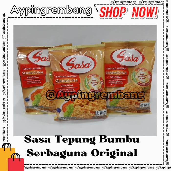 Gambar Sasa Tepung Bumbu Serbaguna 75 gr DAPAT 3PCS - Original dari Ayping2 undefined Tokopedia