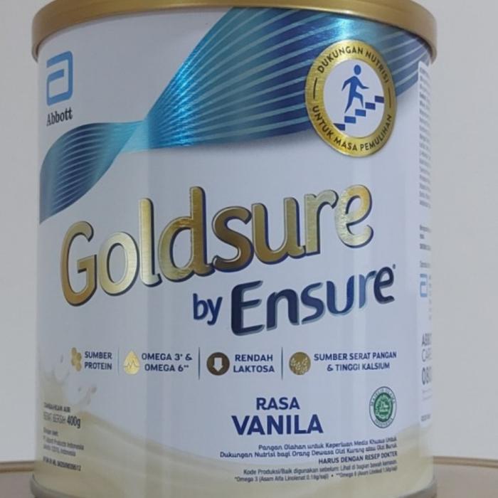 Gambar goldsure by ensure vanilla 380 gram dari arnatristore undefined Tokopedia