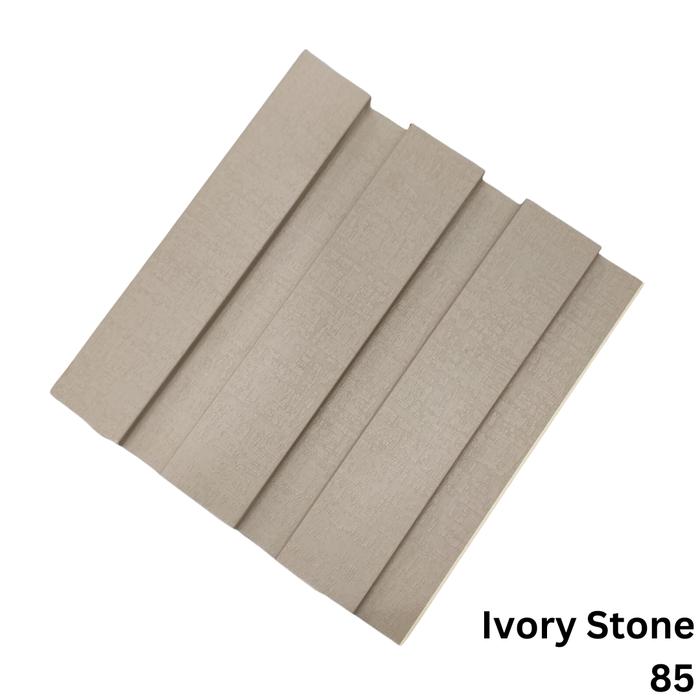 Gambar Wood Panel PVC Sample | Wall Panel PVC | Wallpanel PVC - Ivory S-85 20cm dari Gresin Gallery undefined Tokopedia
