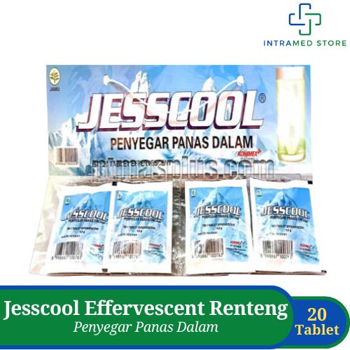 Gambar Jesscool Effervescent (1 Renteng = 20 Tablet) | Penyegar Panas Dalam dari nutreehomestore undefined Tokopedia