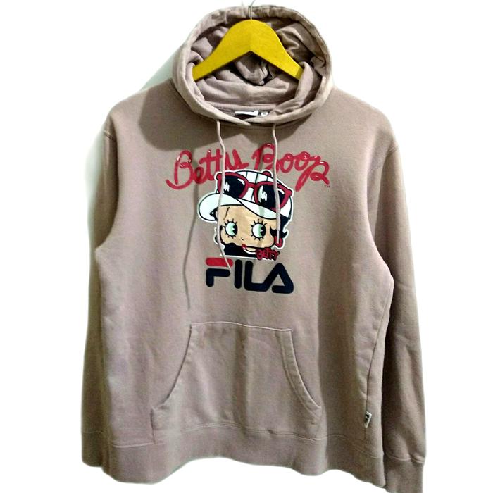 Gambar Hoodie "Fila x Betty Boop" dari Giant Secondstuff undefined Tokopedia