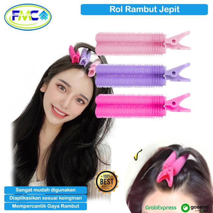 Jual Roll Rambut Air Bags Penjepit Poni Korea Style Curly Clip Hair ...