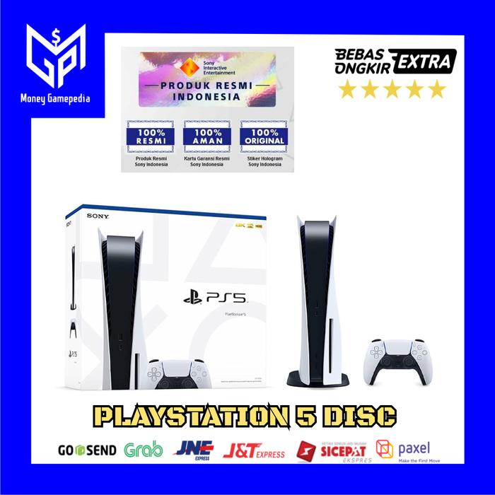 Gambar ps5 playstation 5 Garansi Resmi Sony - DISK INDO dari Money Gamepedia undefined Tokopedia