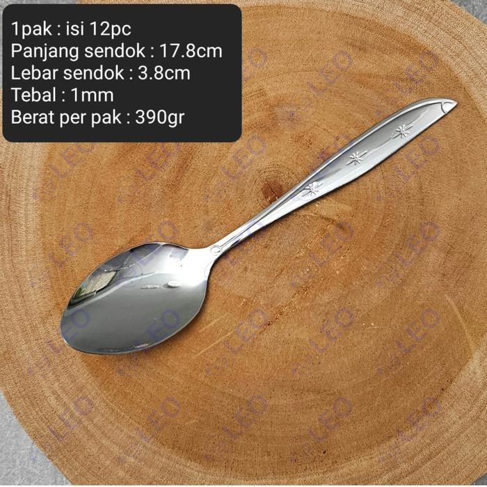 Gambar Sendok Garpu Makan Stainless MODEL DOLL SBR - Sendok Makan dari Leo Online Shopping undefined Tokopedia
