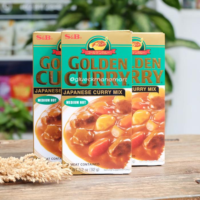 Gambar S&B Golden Curry Japanese Curry Mix 92gr - Hot dari glueckmanamart undefined 5 Tokopedia