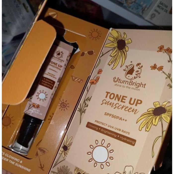 Gambar READY U TURN BRIGHT SUNSCREEN ORIGINAL / SUN GLOW - New Pack UTURN dari mandikruhushop undefined Tokopedia