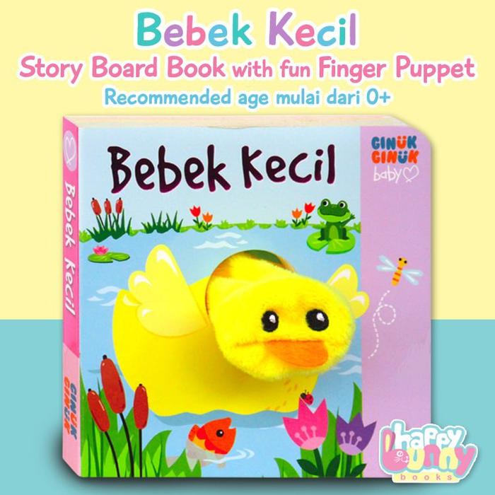 Gambar GinukGinuk Books GAJAH KECIL Bebek Kecil Finger Puppet Story BoardBayi - Bebek Kecil dari iGallery88 undefined Tokopedia