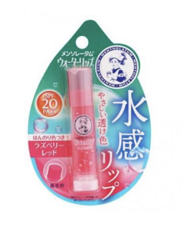 Gambar MENTHOLATUM WATER LIP TONE UP CC LIP BALM ORIGINAL JAPAN - RASPBERRY RED dari Cool Japan Shop undefined 2 Tokopedia