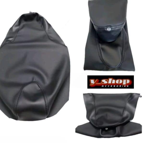 Gambar Sarung Kulit Jok Yamaha Gear 125 Freego Xride Mio Fino Soul Original - FULL HITAM, GEAR 125 dari Gudang Jok Motor Bandung undefined Tokopedia