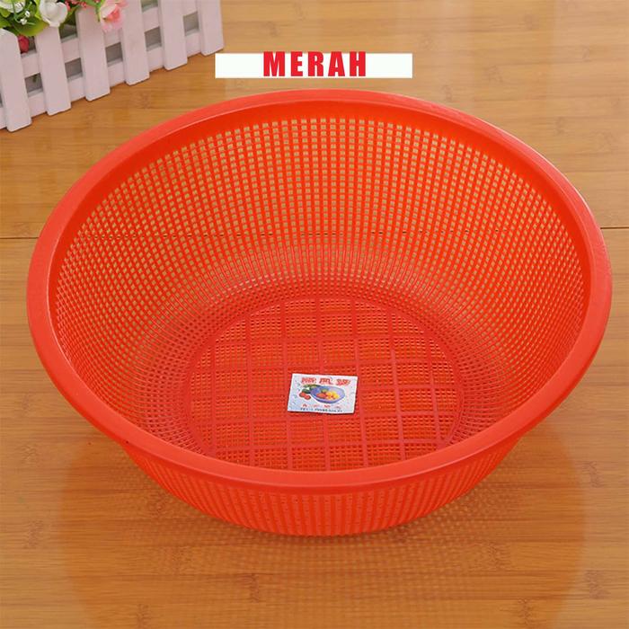 Gambar KERANJANG/WAKUL/BESEK NASI WARNA -WARNI IMPORT - Merah dari mmmartgrosir undefined Tokopedia