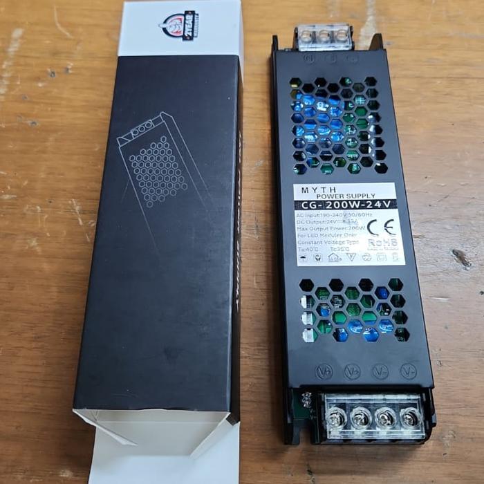 Gambar Trafo 120 Watt LED 24 Volt Trafo Driver Lampu LED 24 Volt 120 Watt - 200 WATT dari Toko Lampu Sorot undefined Tokopedia