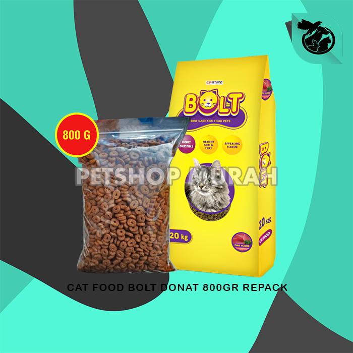 Gambar Makanan Kucing Bolt Repack 1 Kg / Bolt Repacking 1Kg - Ikan 800gr dari CV PERMATA SAHABAT MAJU undefined 5 Tokopedia