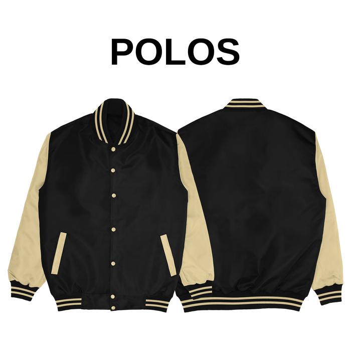 Gambar Jaket Varsity Sablon Custom satuan full warna Pria/Wanita - Polos, M dari Craftex undefined Tokopedia