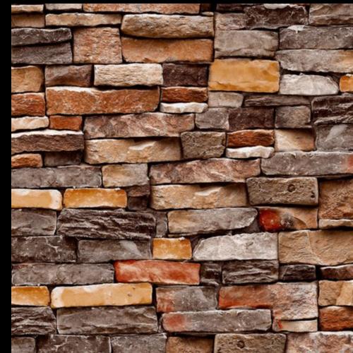 Gambar Wallpaper 3D Foam Batu Alam Untuk Ruangan Aesthetic - CORAK ORANGE dari Hallogan indonesia undefined Tokopedia