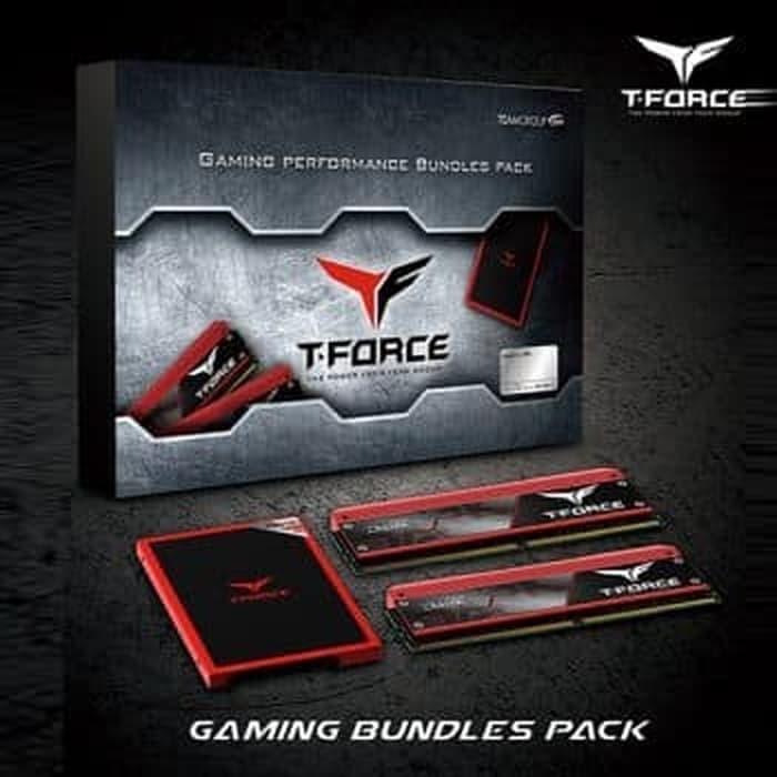 Promo Team Bundle Kit T FORCE D4 2666 8GB x SSD 240GB