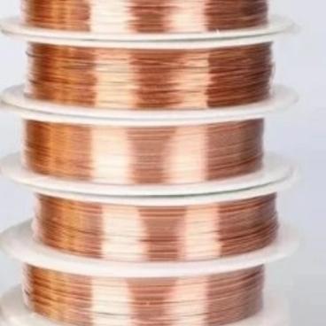 Gambar Kawat Tembaga Copper Wire Craft Jewerly Perhiasan 0,3mm (Harga per pc) - Rose Gold dari Love Natural Bracelet undefined Tokopedia