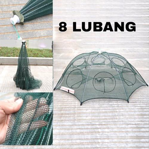 Gambar Payung Bubu Perangkap ikan jebakan Ikan Udang Bubu Hexagonal 8 Lubang dari WinataStore_NEW undefined Tokopedia