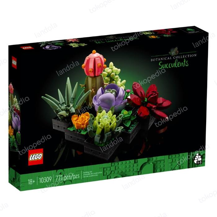 Gambar LEGO Succulent Original 10309 Kaktus Icons Botanical Collection dari landola undefined Tokopedia