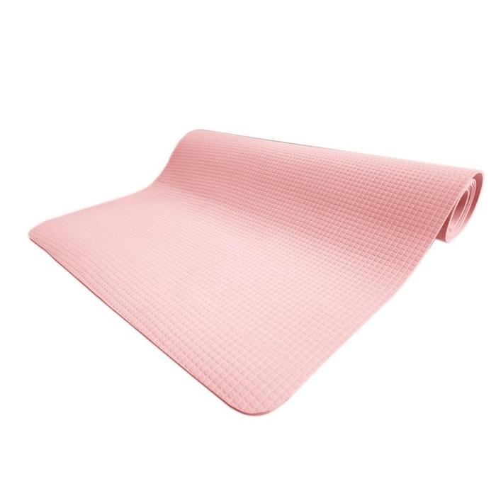 Gambar Matras Yoga Dots Matras Camping Matras Olahraga Senam 175Xcm X 55Cm - Pink dari dahliantk undefined Tokopedia