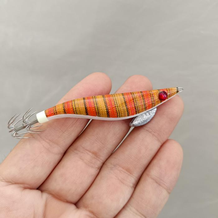 Gambar Umpan Pancing Cumi Egi Handmade Squid Jig Bali HM - No. A1 dari Jebot Bali Fishing undefined Tokopedia
