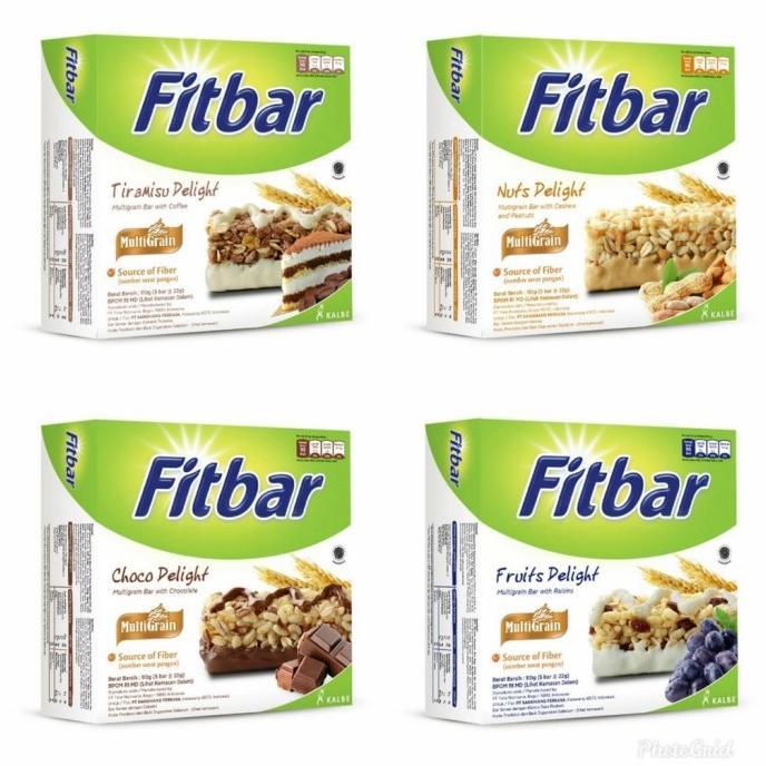 Gambar Asli FITBAR snack Sehat isi 5 x 22 gram Choco/ Nuts/ Fruits/ Tiramisu - Tiramisu deligh dari Toko sewaregna undefined 4 Tokopedia
