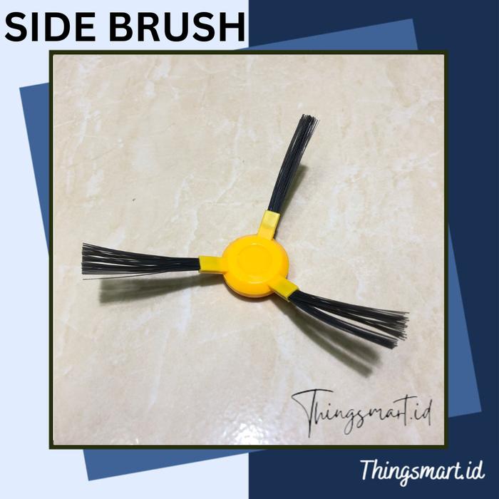 Gambar RS800 Robot Vacuum Side Brush Spare Part Robot Cleaner Aksesoris Sapu dari Thingsmart ID undefined Tokopedia