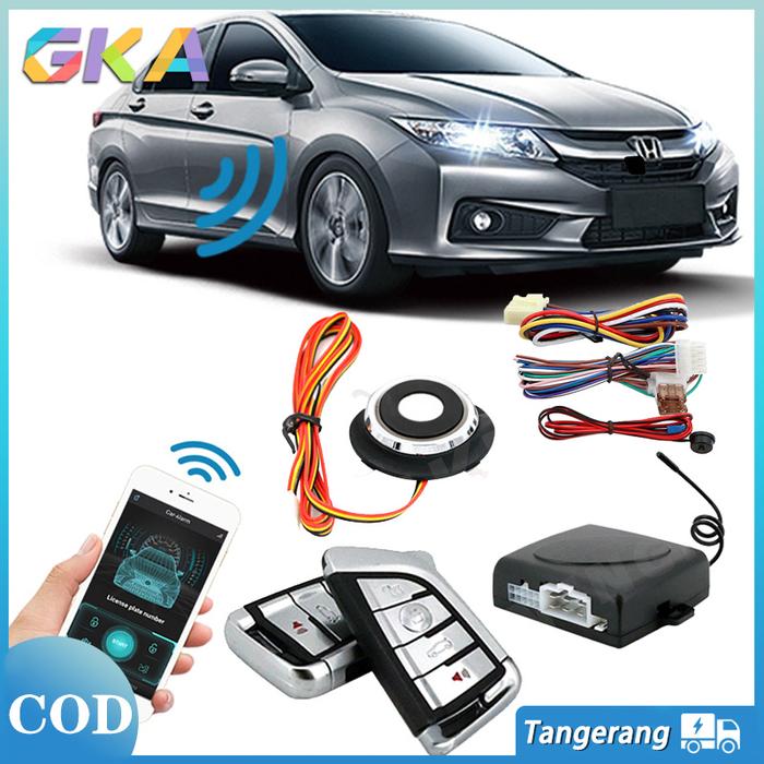 Jual Mobil Keyless Entry System With Remote Control Push Start One ...