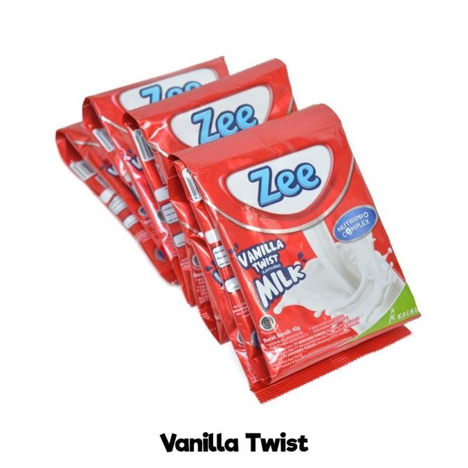 Gambar Asli Zee Susu Bubuk Coklat dan Vanila sachet renceng (10pcs x 40gr) - Vanilla dari Toko sewaregna undefined Tokopedia