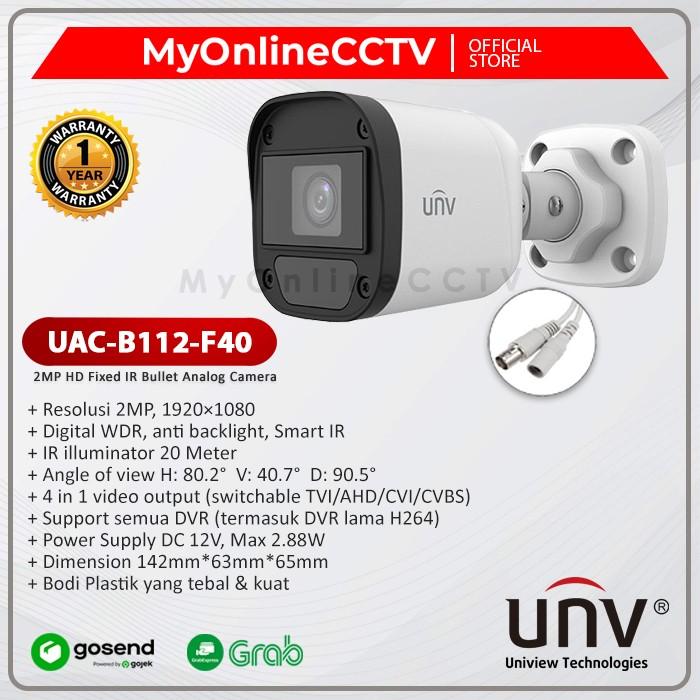 Gambar Kamera CCTV Outdoor AHD Asli 2 MP Camera 1080P Interlu UNV - UNV dari MyOnlineCCTV undefined Tokopedia
