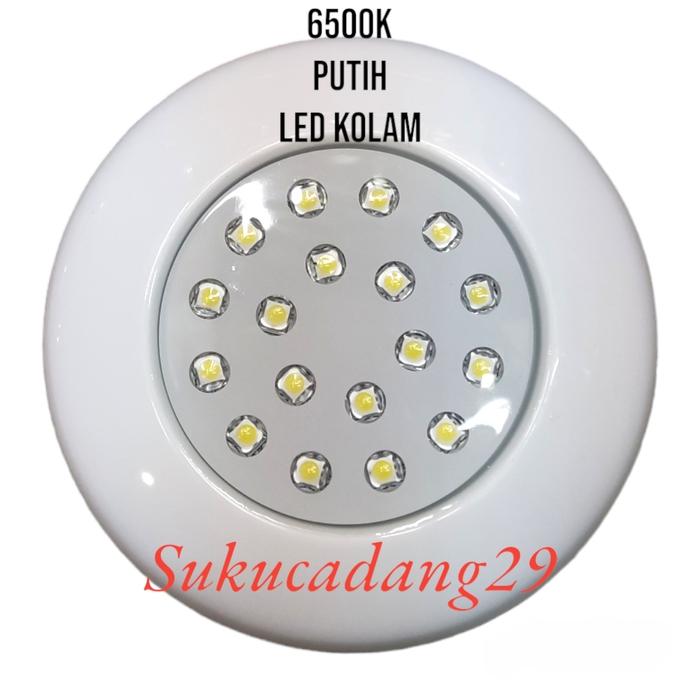 Gambar Lampu Led Kolam renang 12V 9watt ip68 12W Warm RGB DC12Volt - 6500K dari sukucadang29 undefined Tokopedia