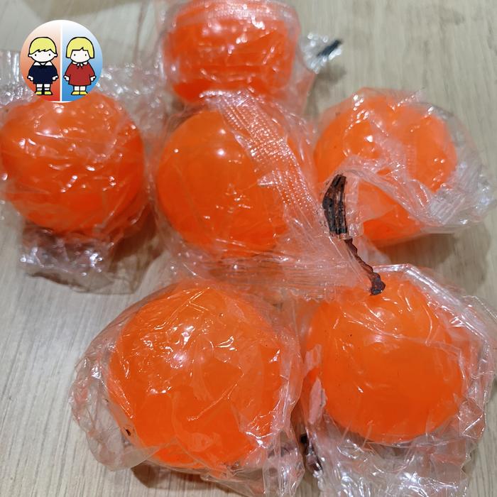 Gambar Squishy slime squishy baloons ball slime mainan lempar anti stress - Ball orange dari BungsunaBricks undefined Tokopedia