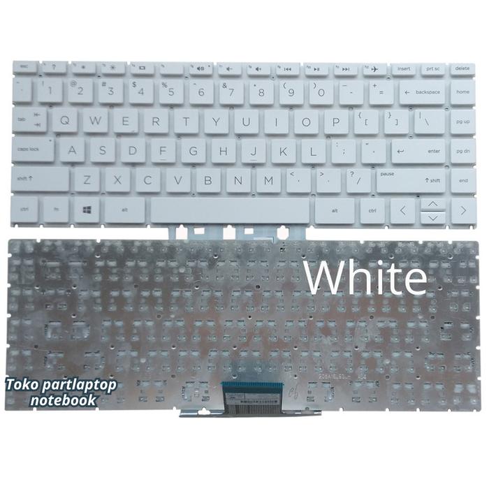 Gambar Keyboard HP Pavilion x360 14-dh1052TX high quality - Putih dari Toko Partlaptop undefined Tokopedia