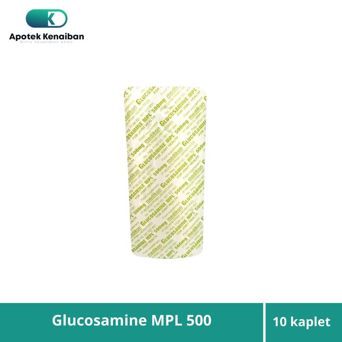 Gambar GLUCOSAMINE MPL 500MG CEGAH OSTEOARTRITIS / SUPLEMEN NYERI SENDI - STRIP - 10 KAP dari Apotek Kenaiban undefined Tokopedia