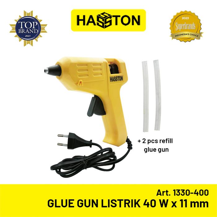 Gambar Hasston Alat Lem Tembak Listrik 40W / Hot Melt Glue Gun (1330-400) dari Hasston Tools undefined Tokopedia