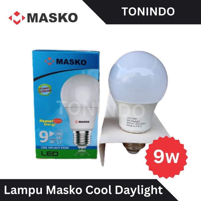 Gambar Lampu Bohlam Masko LED Cahaya Putih 3w-13w - 3watt dari Tonindo undefined 5 Tokopedia
