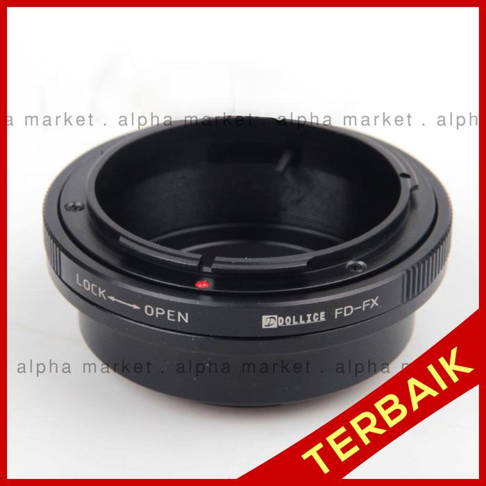 Jual Adapter DOLLICE Lensa Manual Canon FD FL to ke Kamera