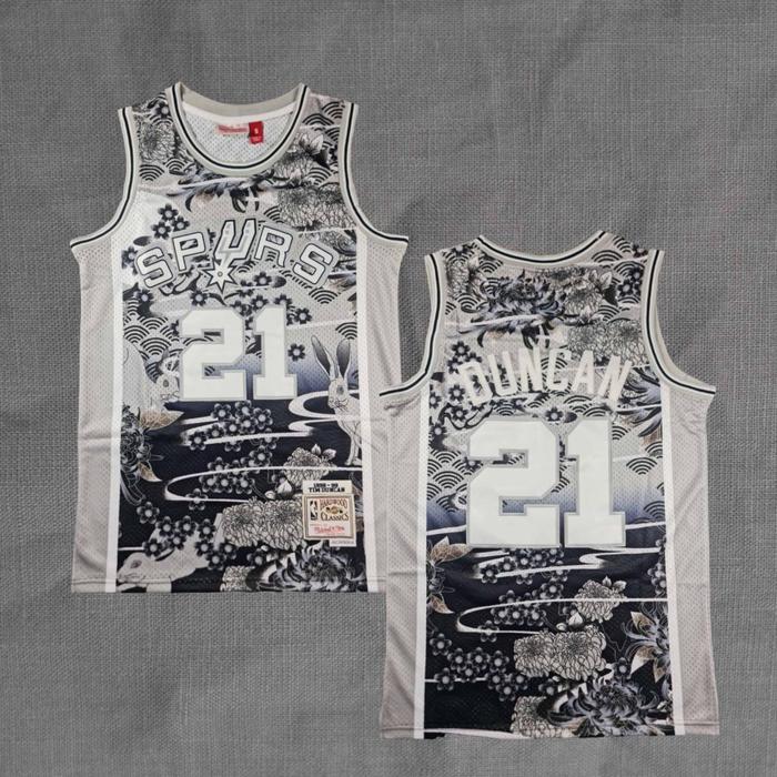 Gambar Jersey Basket Classic NBA Tim Duncan San Antonio Spurs YOTR Edt - S dari anakbasket9store undefined Tokopedia