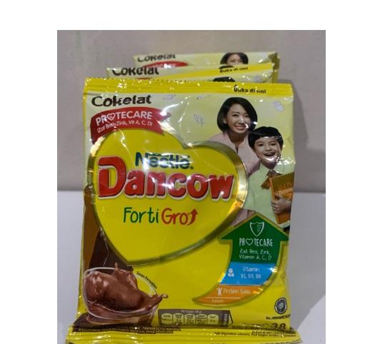 Gambar Dancow Fortigro Susu Instant Cokelat Renceng dari Lampung Ceria undefined Tokopedia