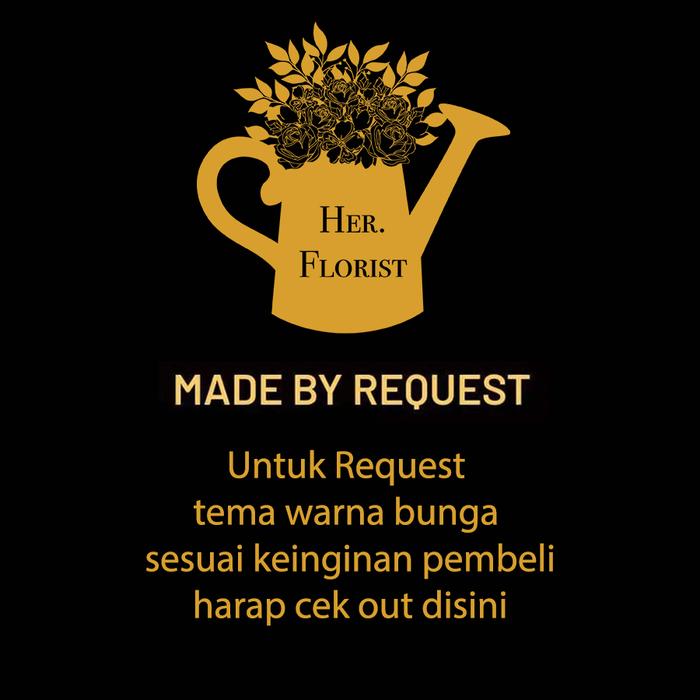 Gambar HER.FLORIST Fresh Flower 20 ROSES Bouquet / BUKET 20PCS BUNGA ASLI - request dari Her.Florist undefined Tokopedia