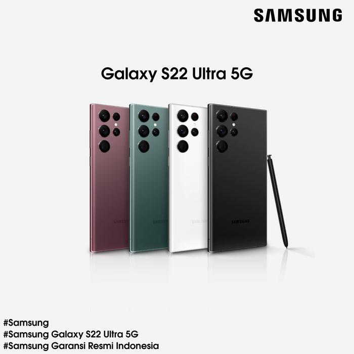 Jual samsung galaxy s22 ultra 5g 12/256gb burgundy White, S22