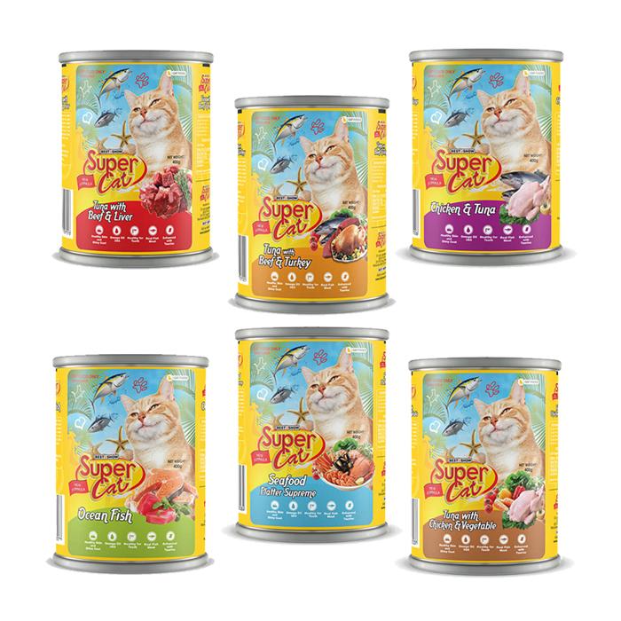 Gambar Makanan Kucing SUPERCAT 400g Adult [ GRAB - GOJEK ] NO Whiskas dari BUKA PETSHOP undefined Tokopedia