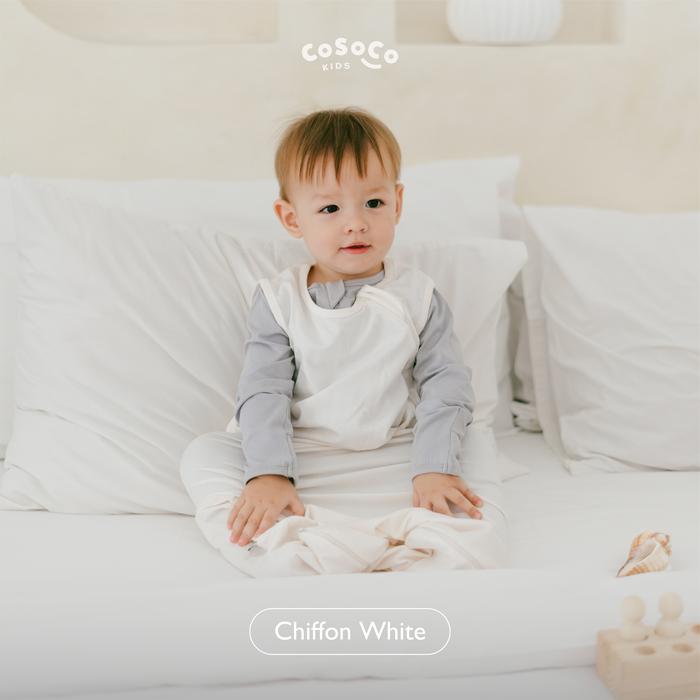 Gambar Signature Sleepsack / Wearable Blanket - Cosoco Kids - Chiffon White, DoubleLayer - L dari Cosoco Kids undefined Tokopedia