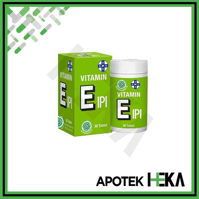 Gambar Vitamin E IPI Botol isi 30 Tablet dari Apotek Heka Bekasi undefined Tokopedia